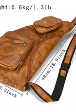 Myles Chest Strap Bag Genuine Leather