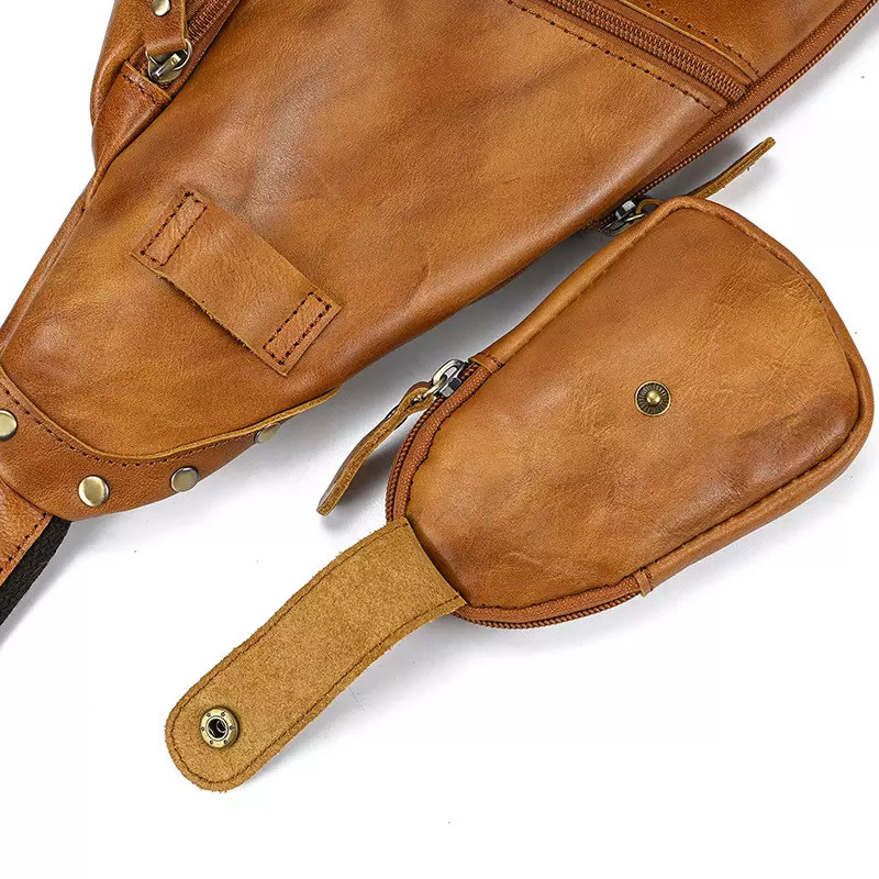 Myles Chest Strap Bag Genuine Leather