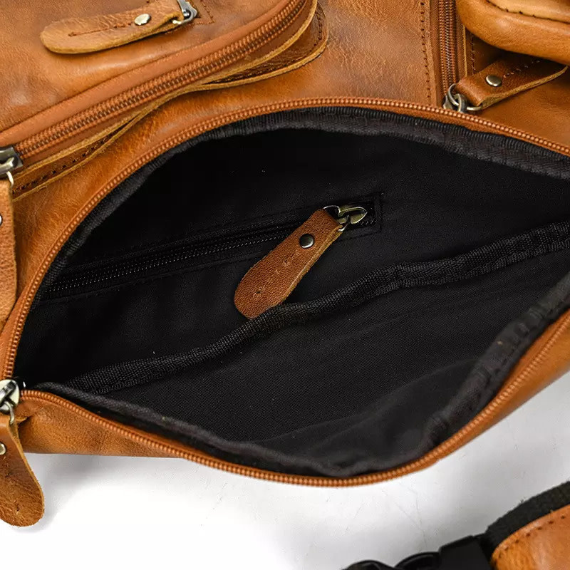 Myles Chest Strap Bag Genuine Leather