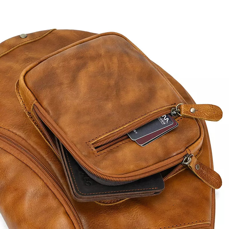 Myles Chest Strap Bag Genuine Leather