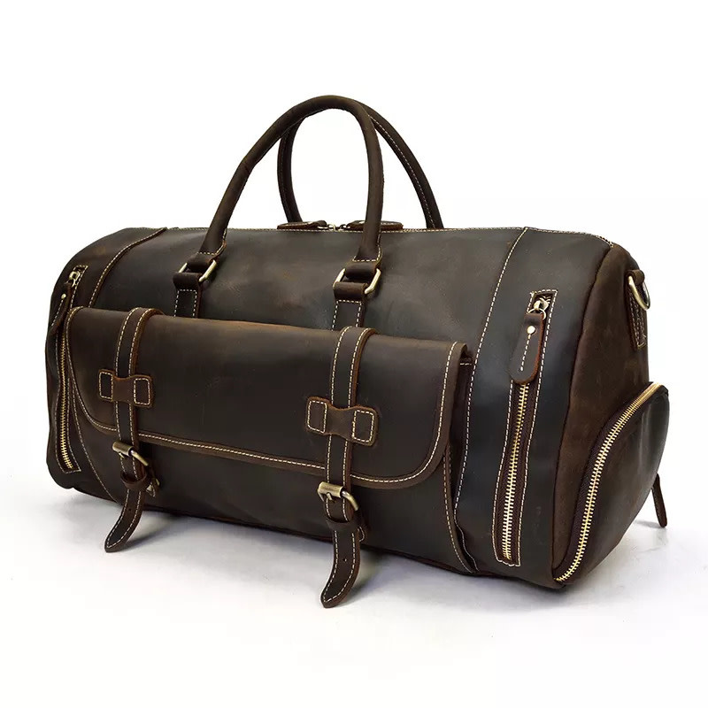 Jonathan Travel Luggage Bag Genuine Leather