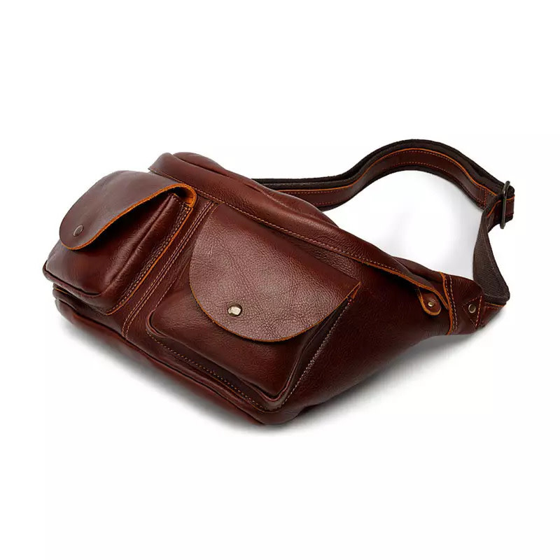 Diego Chest Strap Bag Genuine Leather
