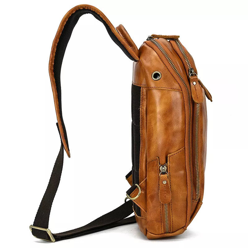 Jonah Chest Bag Genuine Leather
