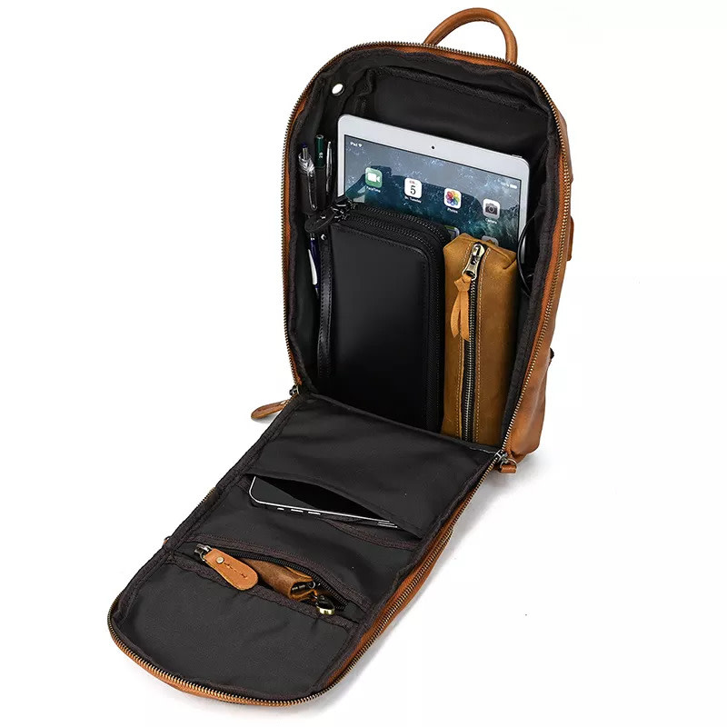 River Chest Bag Genuine Leather