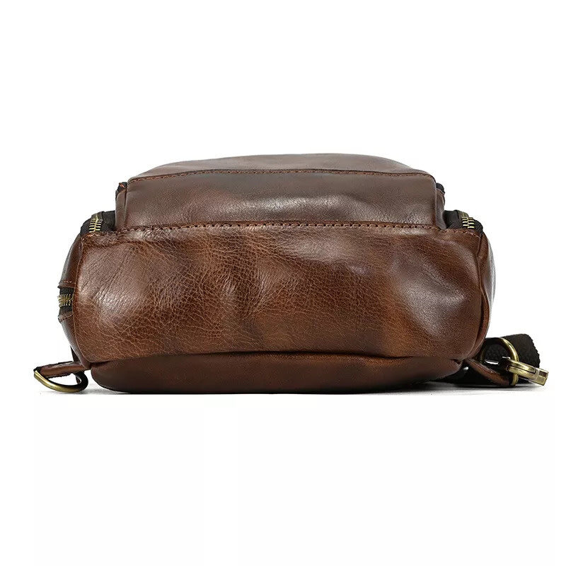 River Chest Bag Genuine Leather