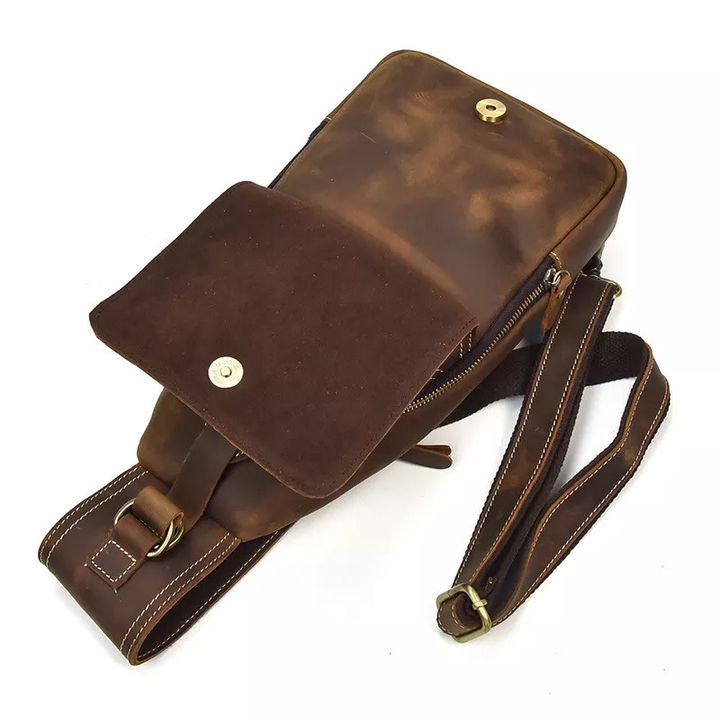Tyler Chest Bag Genuine Leather