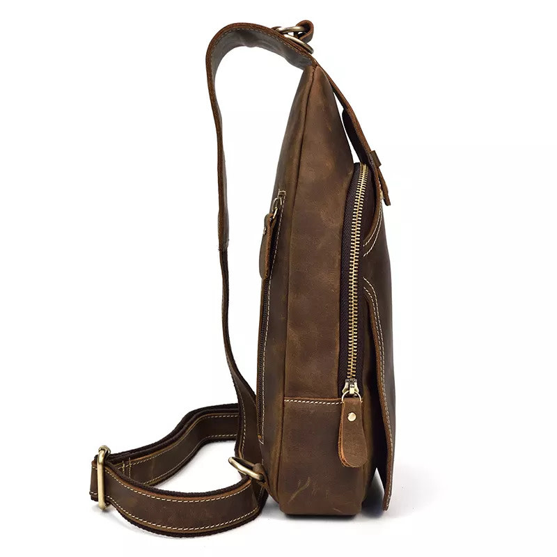 Tyler Chest Bag Genuine Leather