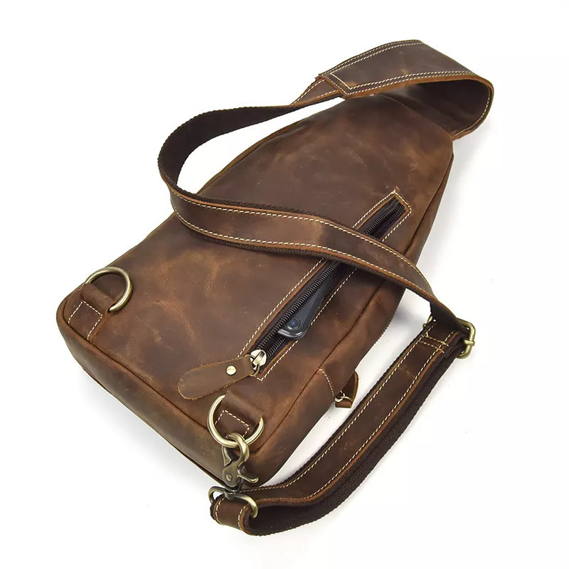 Tyler Chest Bag Genuine Leather
