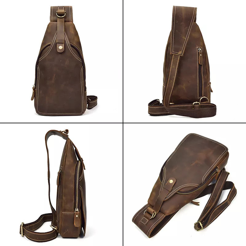 Tyler Chest Bag Genuine Leather
