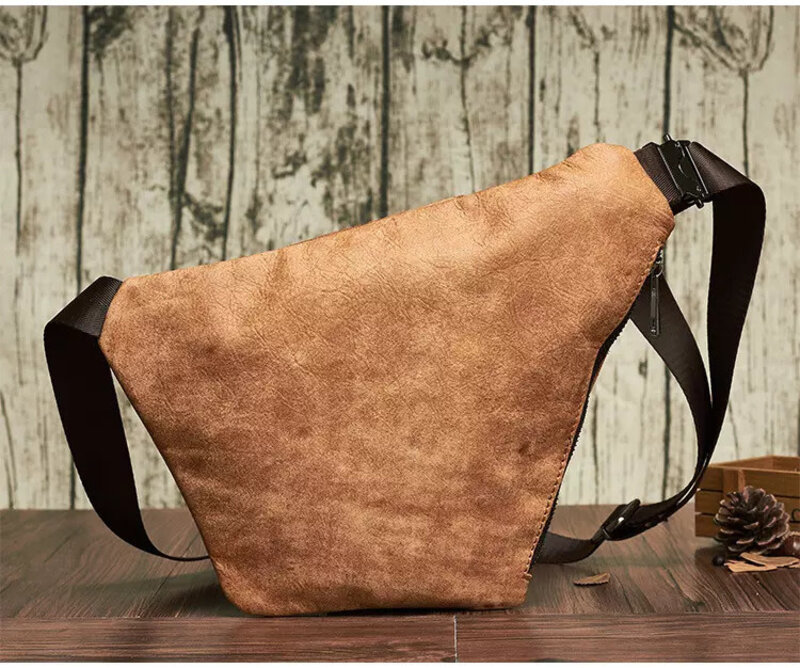 Braxton Chest Strap Bag Genuine Leather