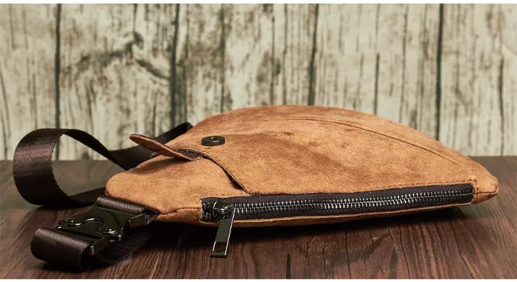 Braxton Chest Strap Bag Genuine Leather