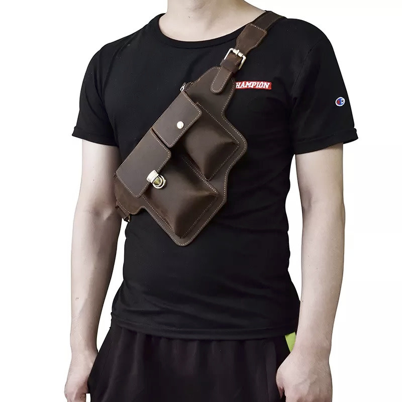 George Waist Bag Genuine Leather