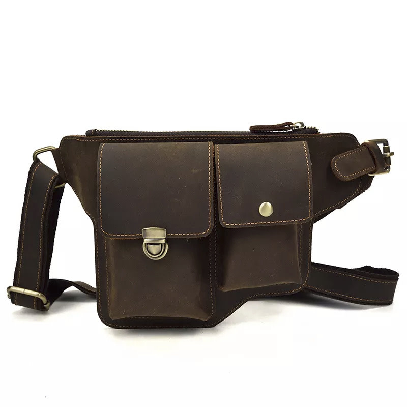 George Waist Bag Genuine Leather