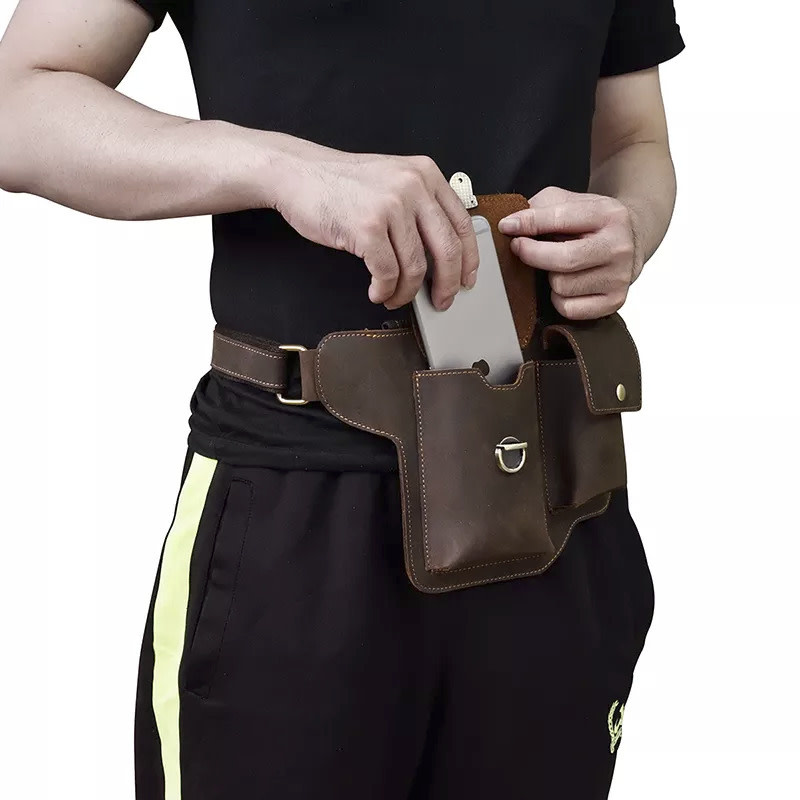 George Waist Bag Genuine Leather