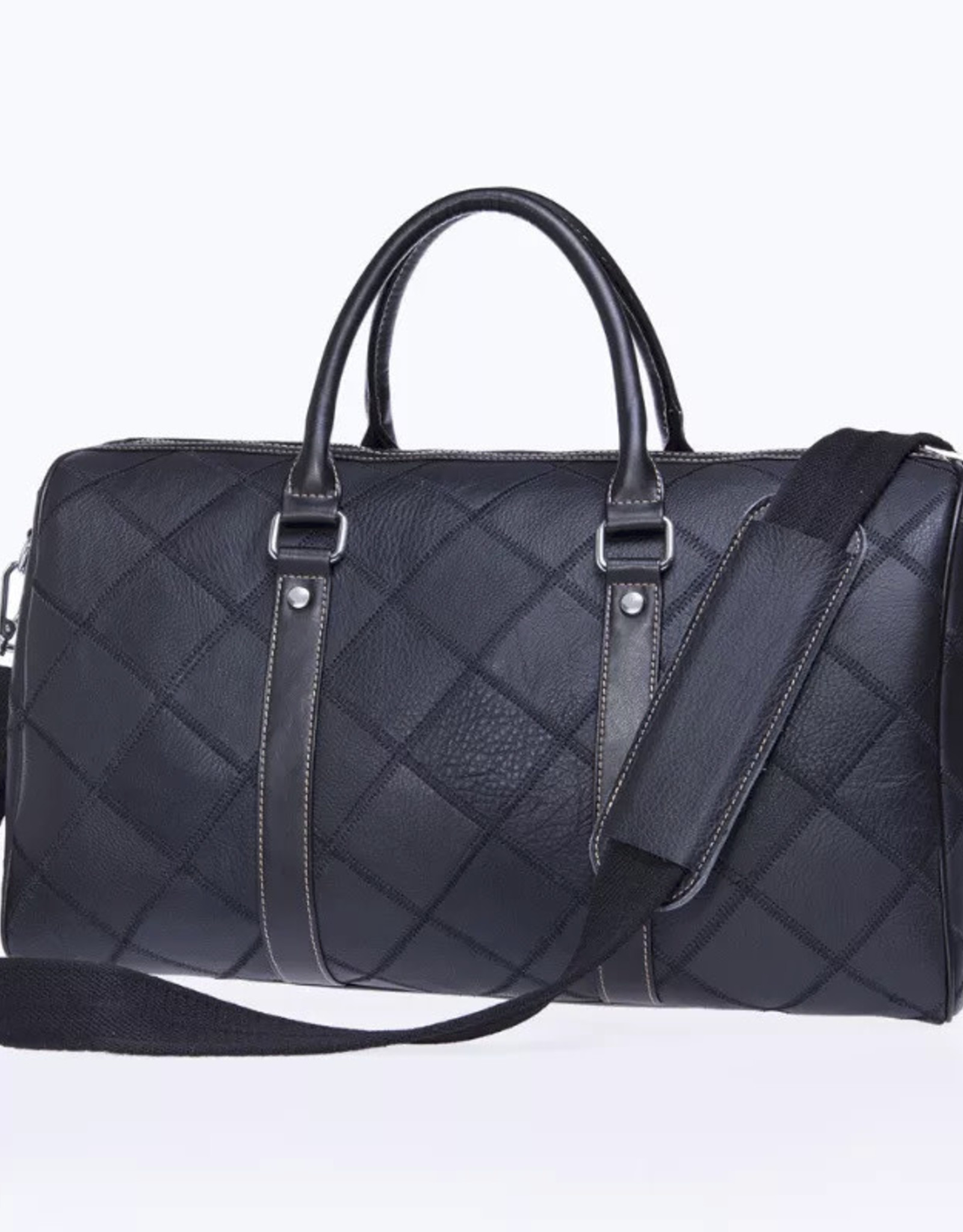 Ashton Travel Luggage Bag Genuine Leather