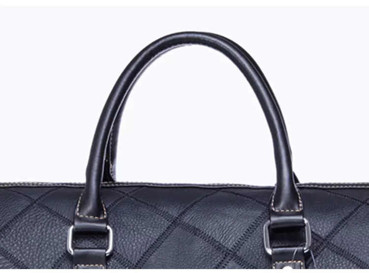 Ashton Travel Luggage Bag Genuine Leather