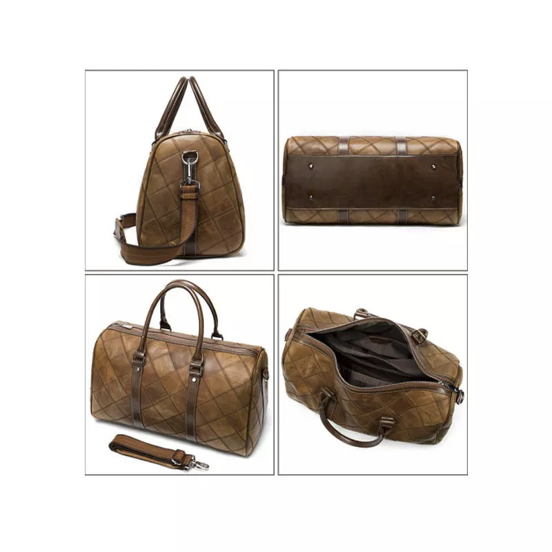 Luis Travel Luggage Bag Genuine Leather