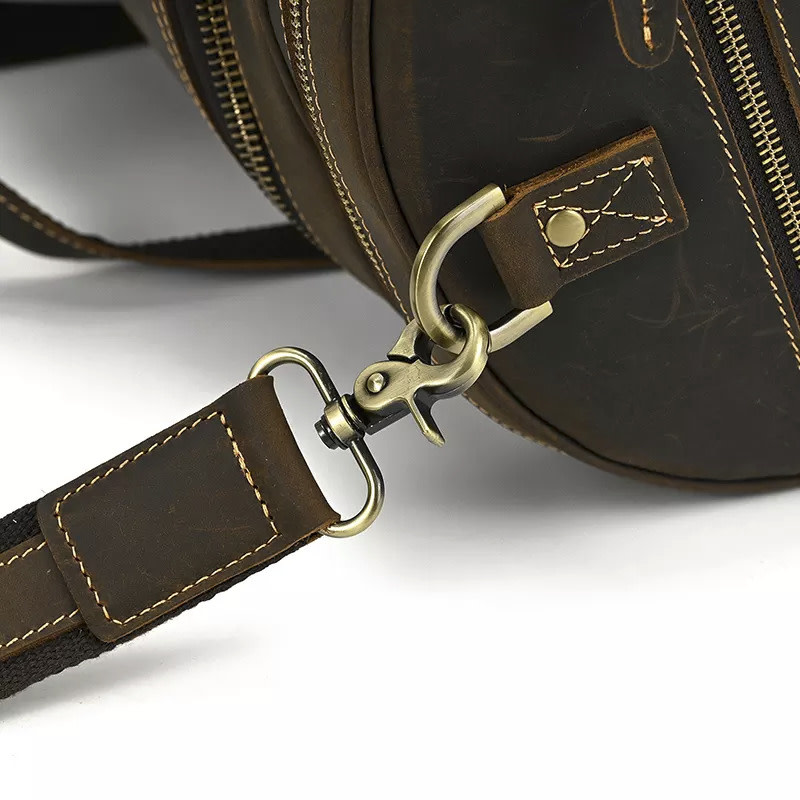 Kaiden Travel Luggage Bag Genuine Leather