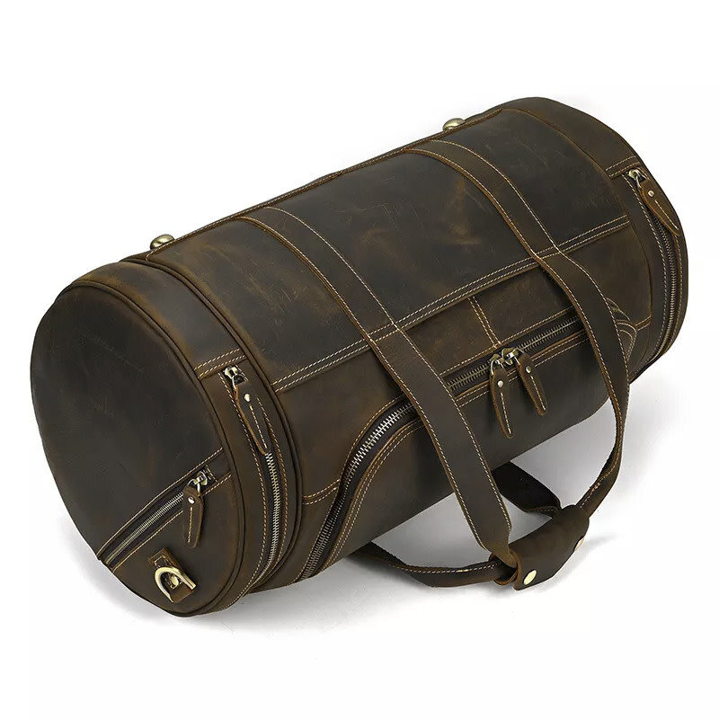 Kaiden Travel Luggage Bag Genuine Leather