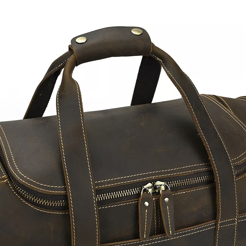 Kaiden Travel Luggage Bag Genuine Leather