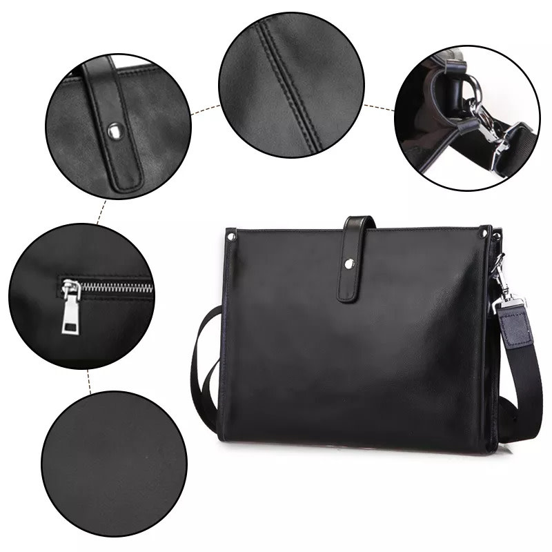 Gavin Shoulder Strap Bag Genuine Leather