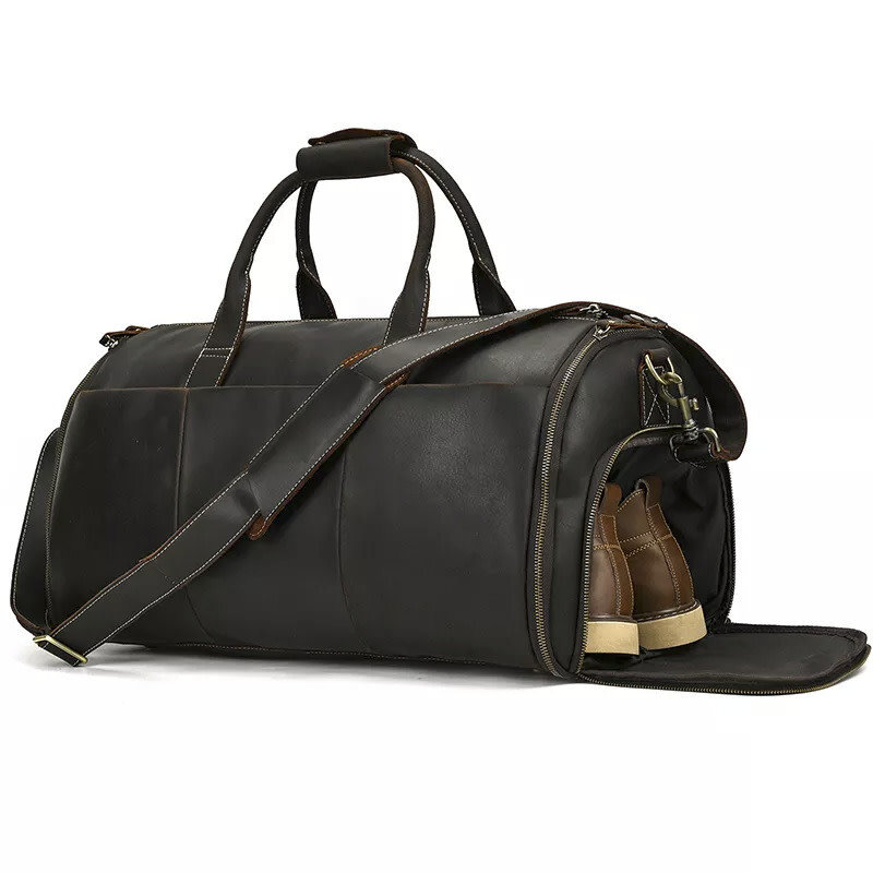 Bentley Travel Suit and Luggage Bag Genuine Leather