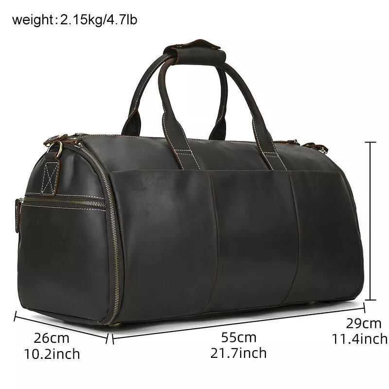 Bentley Travel Suit and Luggage Bag Genuine Leather