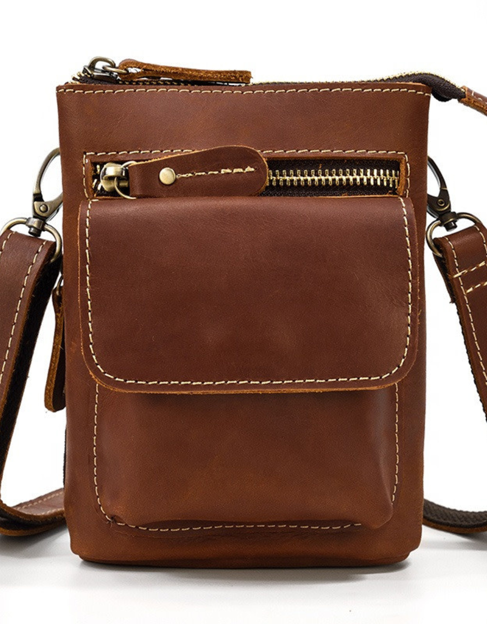 Zion Waist Bag Genuine Leather