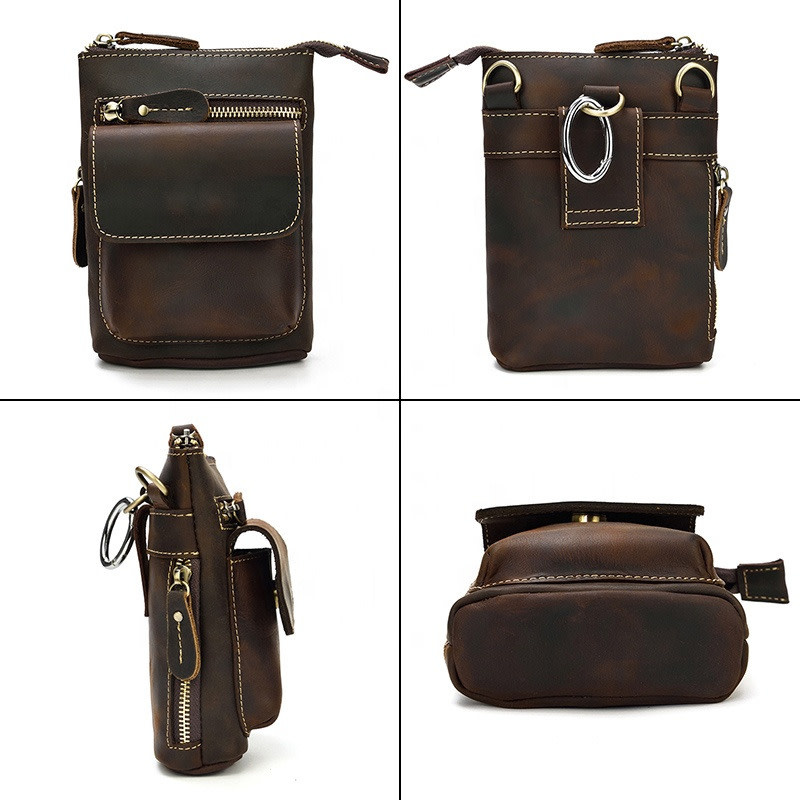 Calvin Waist Bag Genuine Leather