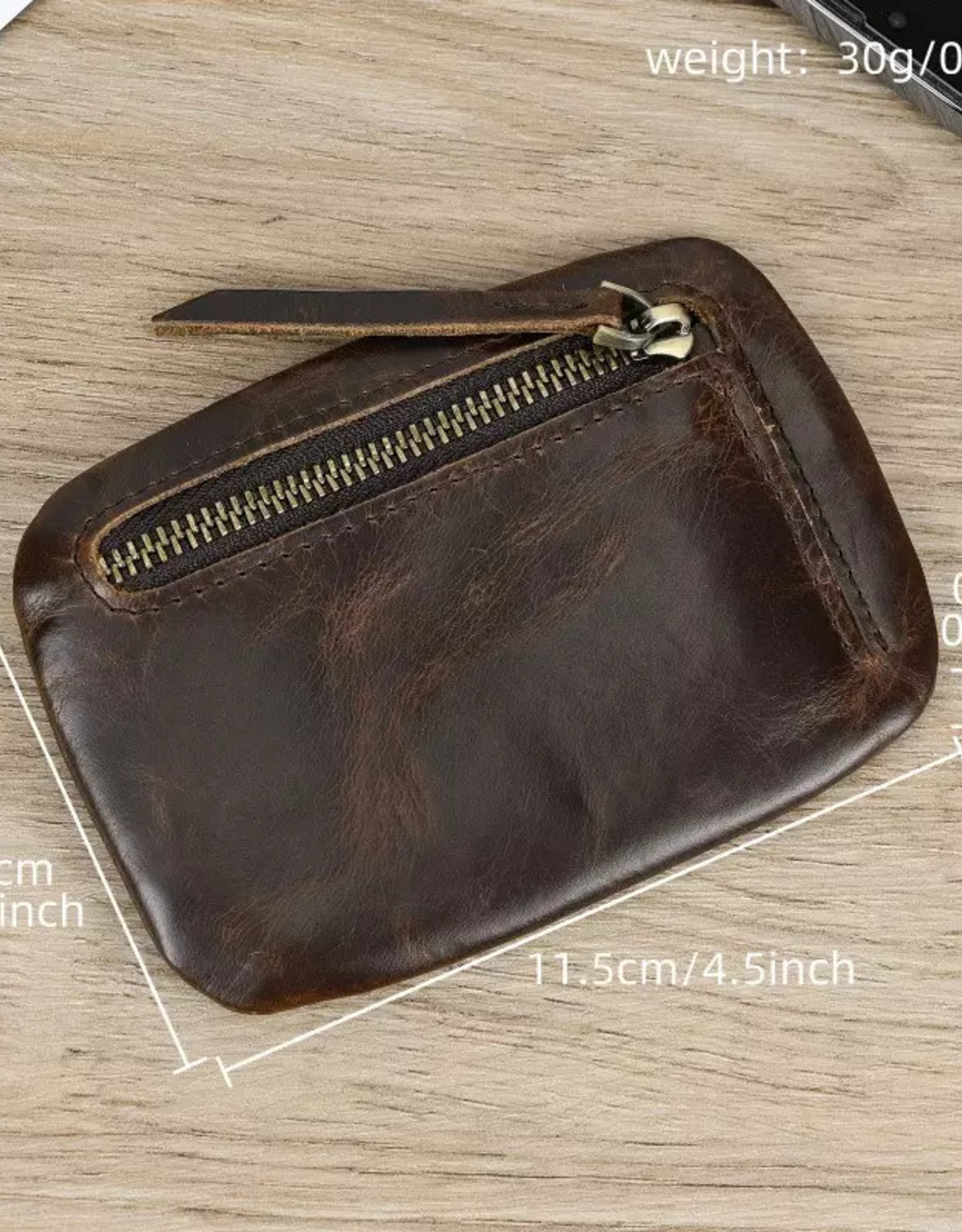 Small Leather Waist Pouch