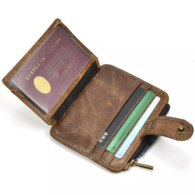 August Wallet Genuine Leather