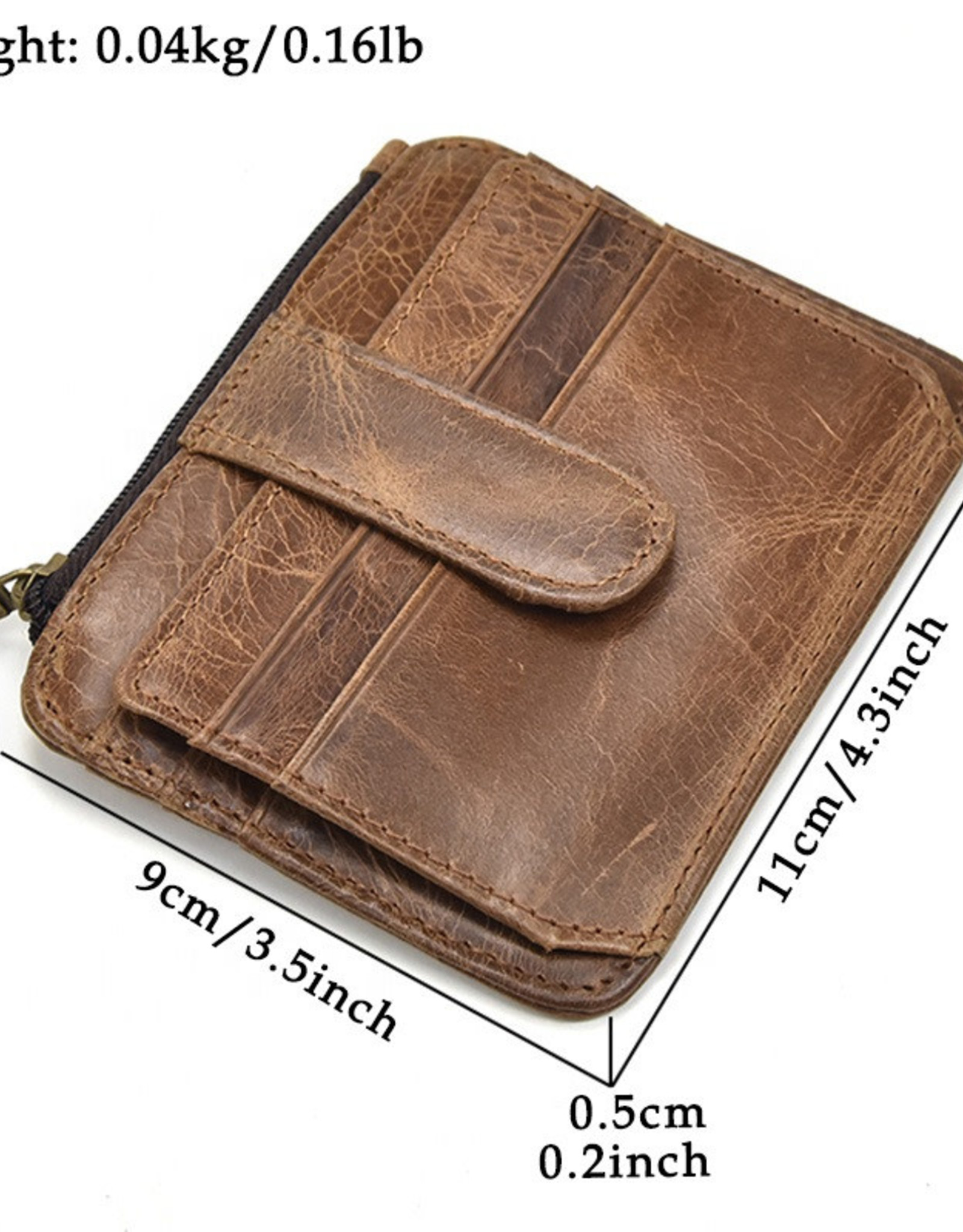 August Wallet Genuine Leather