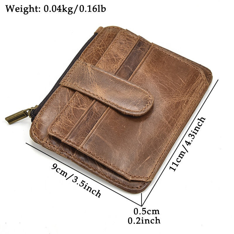 August Wallet Genuine Leather