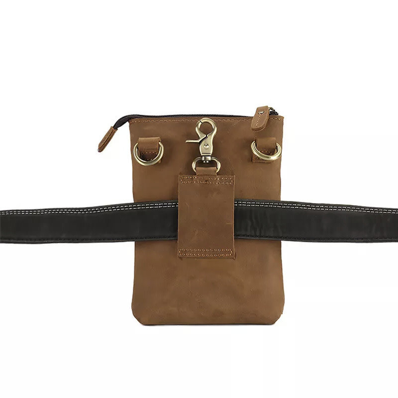 Malachi Shoulder Strap waist Bag Genuine Leather
