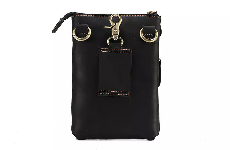 Kevin Shoulder Strap waist Bag Genuine Leather
