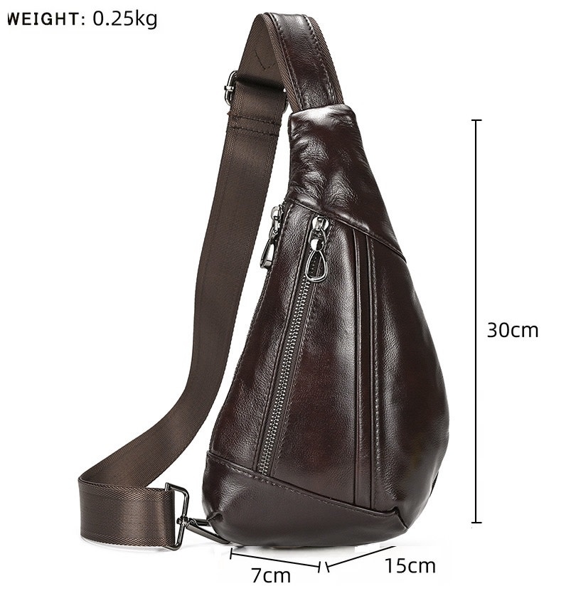 Rhett Chest Bag Genuine Leather