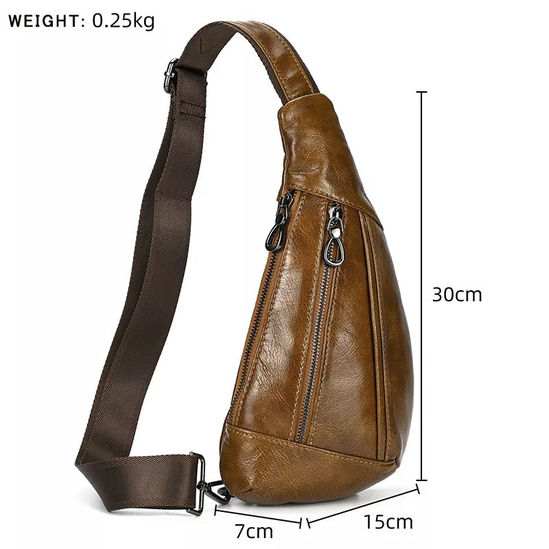Elliott Chest Bag Genuine Leather