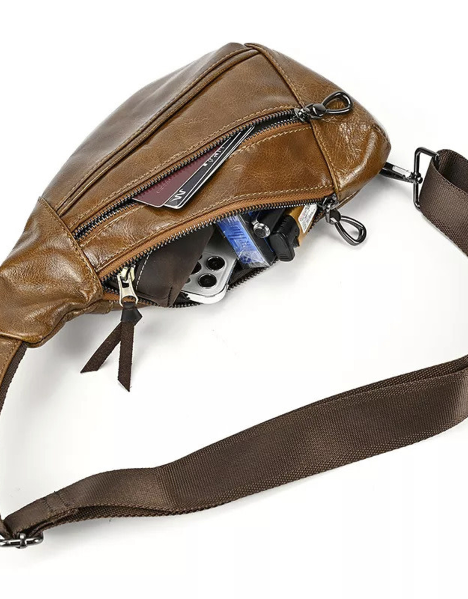 Elliott Chest Bag Genuine Leather