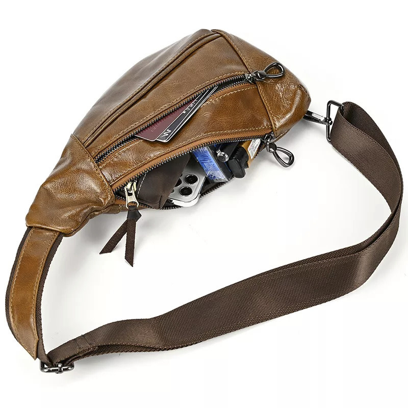 Elliott Chest Bag Genuine Leather