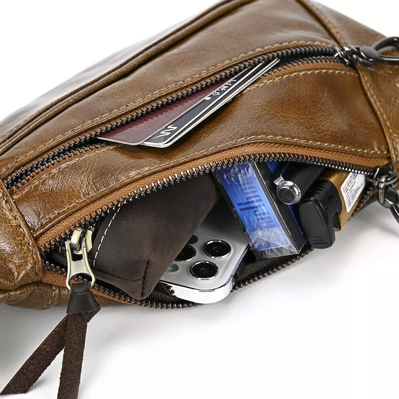 Elliott Chest Bag Genuine Leather