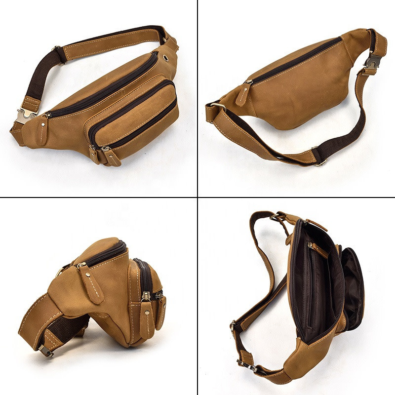 Karter Waist Bag Genuine Leather