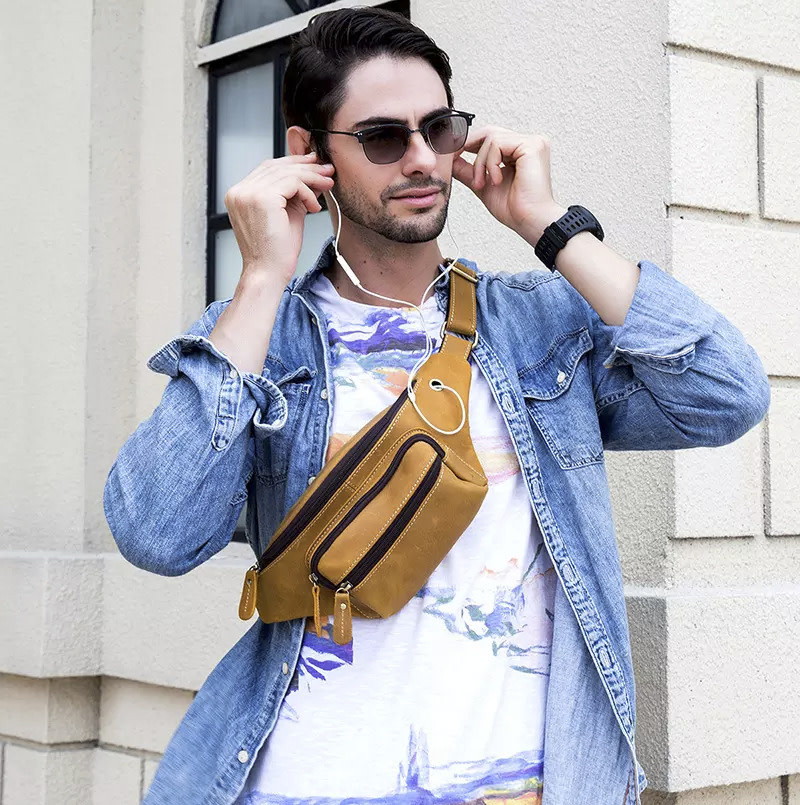 Karter Waist Bag Genuine Leather