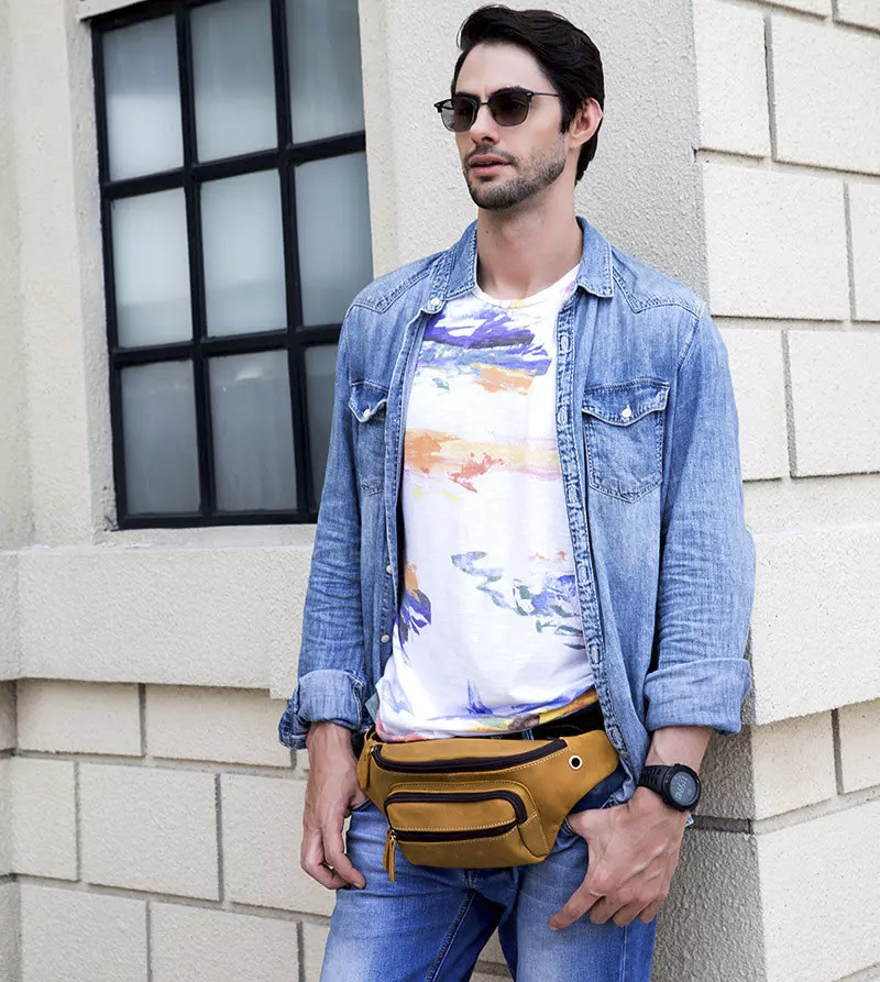 Karter Waist Bag Genuine Leather