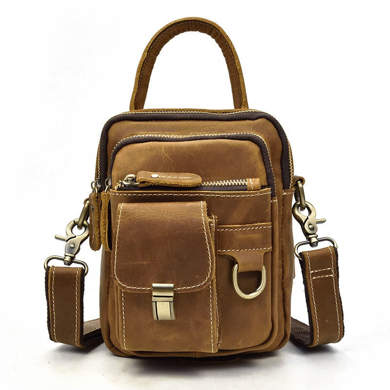 Arthur Shoulder Bag Genuine Leather