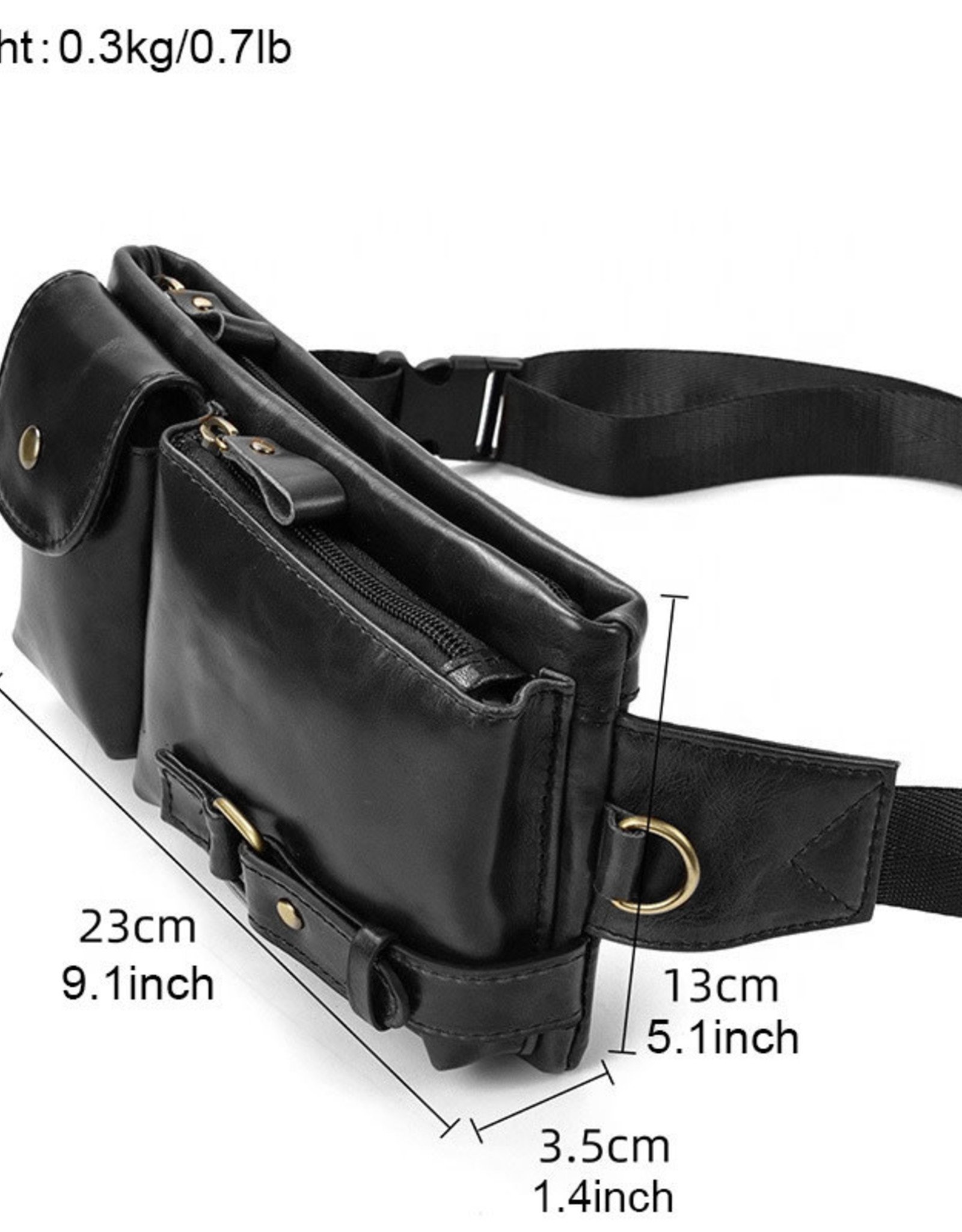 Elliot Waist Bag Genuine Leather