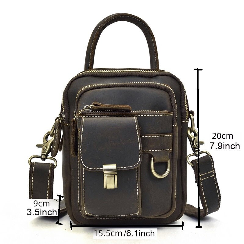 Camden Shoulder Bag Genuine Leather