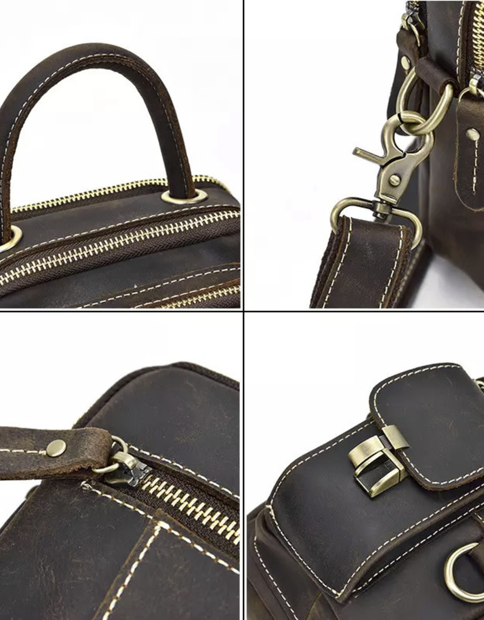 Camden Shoulder Bag Genuine Leather