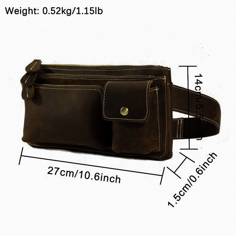 Brandon Chest Strap Bag Genuine Leather