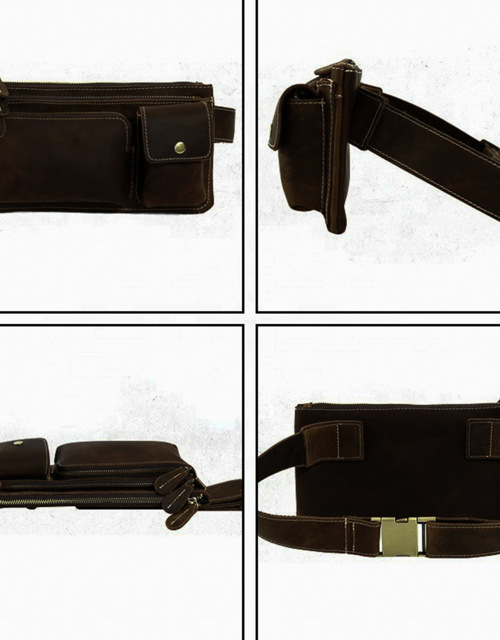 Brandon Chest Strap Bag Genuine Leather