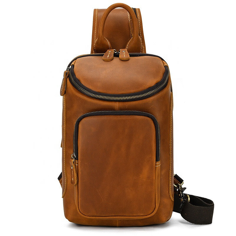 Justin Chest Bag Genuine Leather